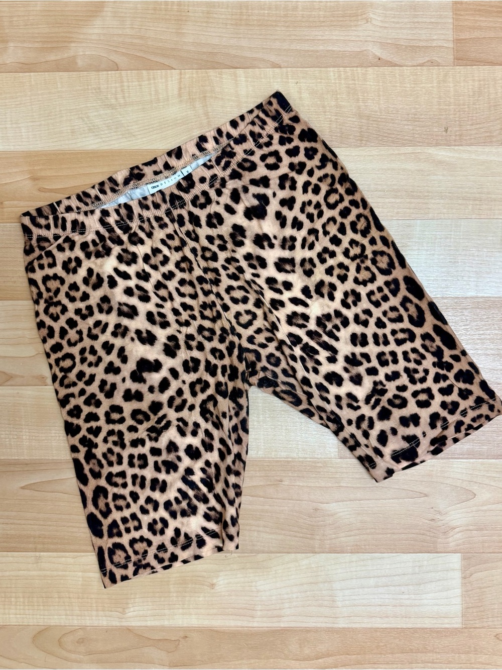 ASOS Design Leopard Print Biker Shorts Size 8 US